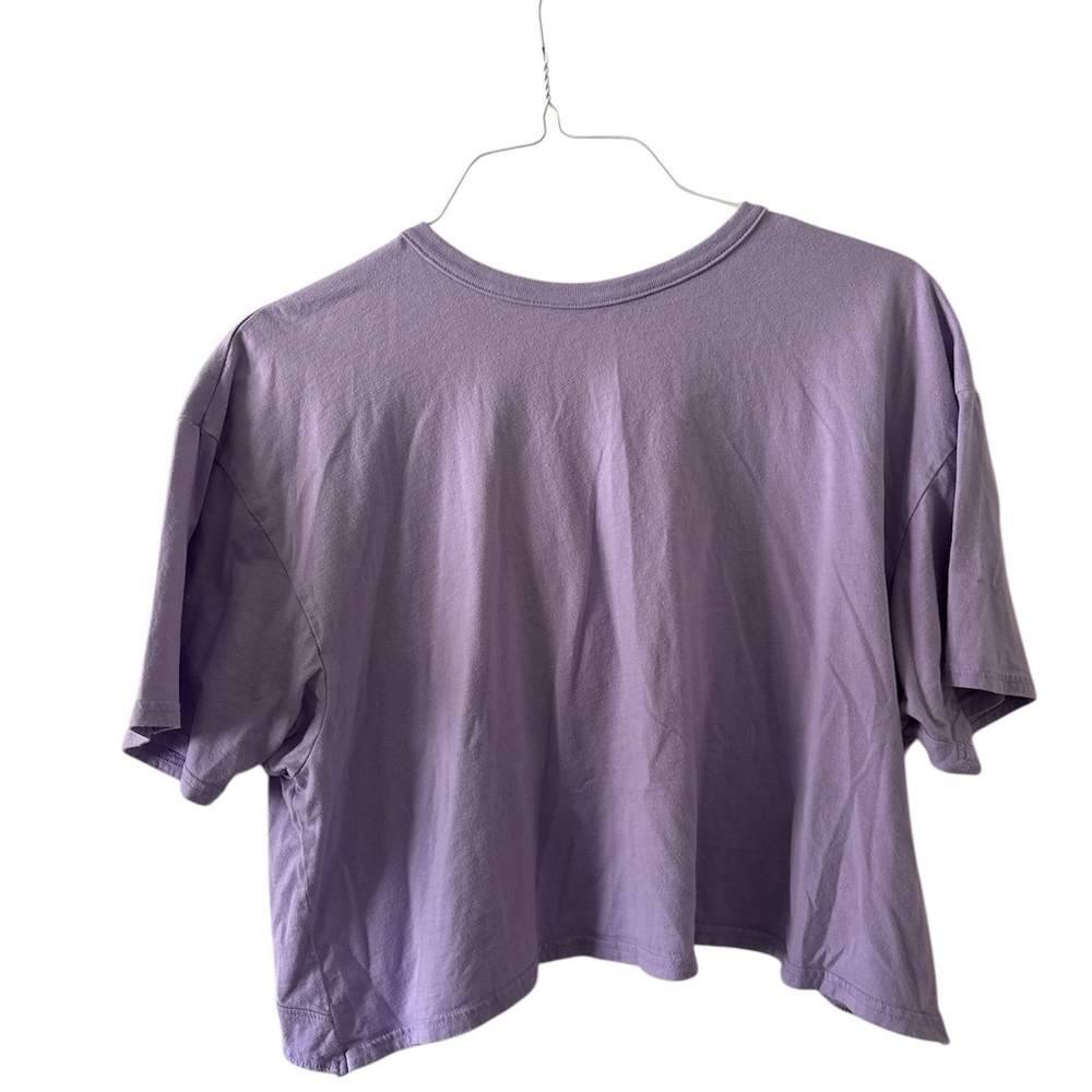 Sugar & Jade Lavender Short Sleeve crop Tee
